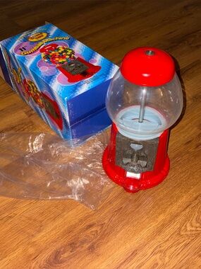 Red Classic Candy Gumball Machine